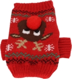 Sweater para mascota con diseño navideño baja a un excelente precio