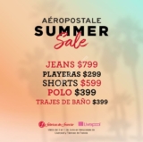 Summer Sale Aeropostale: Descuentos en trajes de baño, playeras, shorts, polos y más