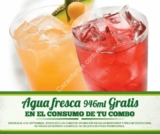 Agua fresca GRATIS al presentar tu imagen en Super Salads (Monterrey)