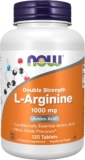 Suplemento alimenticio aminoácido L-Arginine de 1000 mg con 120 tabletas baja de precio + 3 msi