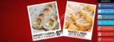 Martes y jueves de 3X2 en rollos en Sushi Zone