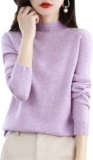 Sweater de lana de cachemira para mujer baja a un excelente precio