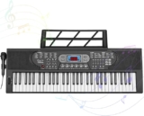 Teclado piano eléctrico con micrófono baja de precio