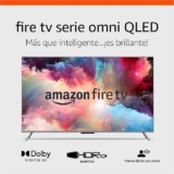 Pantalla QLED Amazon Fire TV Serie Omni 4K UHD de 75 pulgadas a un precio muy bueno + 24 meses sin intereses