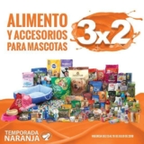 Promociones Temporada Naranja 2018: 3×2 en alimento para mascotas y accesorios