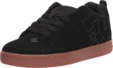 Tenis de skate de piel DC Shoes Court Graffik bajan a su menor precio