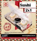 Ofertas en Teriyaki San El Buen Fin 2014: Sushi al 2×1