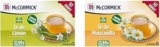 Combo McCormick con té de Limón 50 sobres + té de Manzanilla 50 sobres bajan a su menor precio