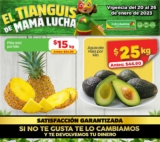 Ofertas Tianguis Bodega Aurrerá en frutas y verduras 20 al 26 de enero 2023