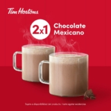 2×1 en chocolate Mexicano en Tim Hortons este fin de semana
