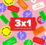 Rebajas adicional Todomoda de 3×1 en artículos seleccionados