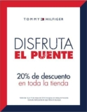 En boutiques Tommy Hilfiger 20% de descuento en toda la tienda