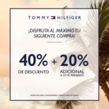 En Tommy Hilfiger rebajas del 40% de descuento + 20% adicional