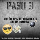 Cupón Toxic de 10% de descuento en tiendas físicas