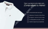 Promoción Tucane canje de camisas polo Gratis por tu polo vieja hoy 30 de abril