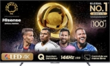 Pantalla QLED Hisense Smart Google TV 4K UHD de 100 pulgadas 144 Hz de refresh y más en su precio histórico más bajo + 15 meses sin intereses