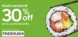 Código Uber Eats de 30% de descuento en sushi y 40% de descuento en Subway