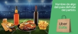 Promoción Super Bowl Uber Eats: $100 de descuento en pedidos de $300
