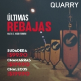 Últimas Rebajas Quarry Jeans: Hasta 60% de descuento (sudaderas desde $99, chamarras desde $199 y más)