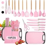Juego de 19 utensilios de cocina esenciales bajan de precio + cupón adicional