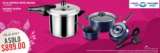 Ofertas Vasconia Tienda en línea: Olla express 6 litros + batería de 6 piezas de $1,818 a $899 y más