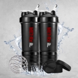 Juego de 2 vasos mezcladores para proteína bajan a un gran precio