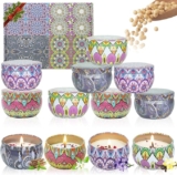 Juego de 12 velas aromáticas bajan a su menor precio