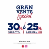 Gran Venta Especial Aeropostale en Liverpool y Fábricas de Francia