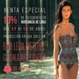 Venta especial Bari Swimwear: 10% de descuento sólo este fin de semana en sucursales participantes