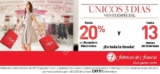 Venta Especial Fábricas de Francia febrero 2017: Hasta 20% en monedero electrónico y hasta 20 meses sin intereses
