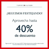 Venta Especial Tommy Hilfiger: Hasta 40% de descuento en boutiques y 2×1 en outlet este fin de semana