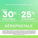 Venta Nocturna Aeropostale: Hasta 30% de descuento y más