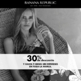 Venta Nocturna Banana Republic: 30% de descuento + hasta 9 meses sin intereses