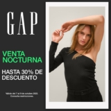 Venta Nocturna GAP: Hasta 30% de descuento + hasta 20 meses sin intereses