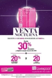 Venta Nocturna Liverpool 2018 4 y 5 de mayo: hasta 30% de descuento o 20% en monedero + 20 MSI