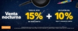 Venta Nocturna Vasconia online: 15% de descuento + cupón de 10% para siguiente compra