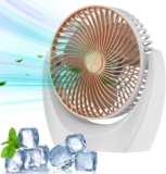 Ventilador de escritorio recargable USB baja a un excelente precio