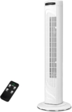Ventilador de torre oscilante con control remoto baja a un excelente precio