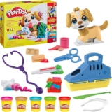 Set de juego Play-Doh! Kit de manualidades Veterinaria cachorro de juguete baja a su menor precio