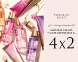 4×2 en cremas y mists corporales en Victoria’s Secret