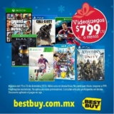 Todos los videojuegos a $799 o menos en Best Buy, incluye juegos de Xbox One, Playstation 4 y Wii U