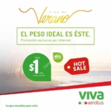 Ofertas VivaAerobús Hot Sale 2016: vuelos desde $1 peso + impuestos