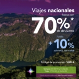 Promoción Volaris de hasta 70% de descuento + 10% adicional en vuelos nacionales