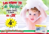 En Waldos 5 pack de jabones Zest a $9.99 pesos