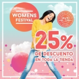 Womens Festival Natural Scents: 25% de descuento en toda la tienda desde hoy al domingo