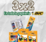 Promoción Woolworth Regreso a Clases: 3×2 en toda la papelería marca BIC