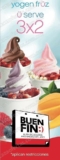Promoción Yogen Fruz El Buen Fin 2015: 3×2 en helado