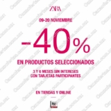 Zara Buen Fin 2020: 40% de descuento + 6 meses sin intereses