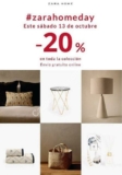 Promoción Zara Home Day: 20% de descuento en toda la colección Zara Home y envío gratis sólo hoy